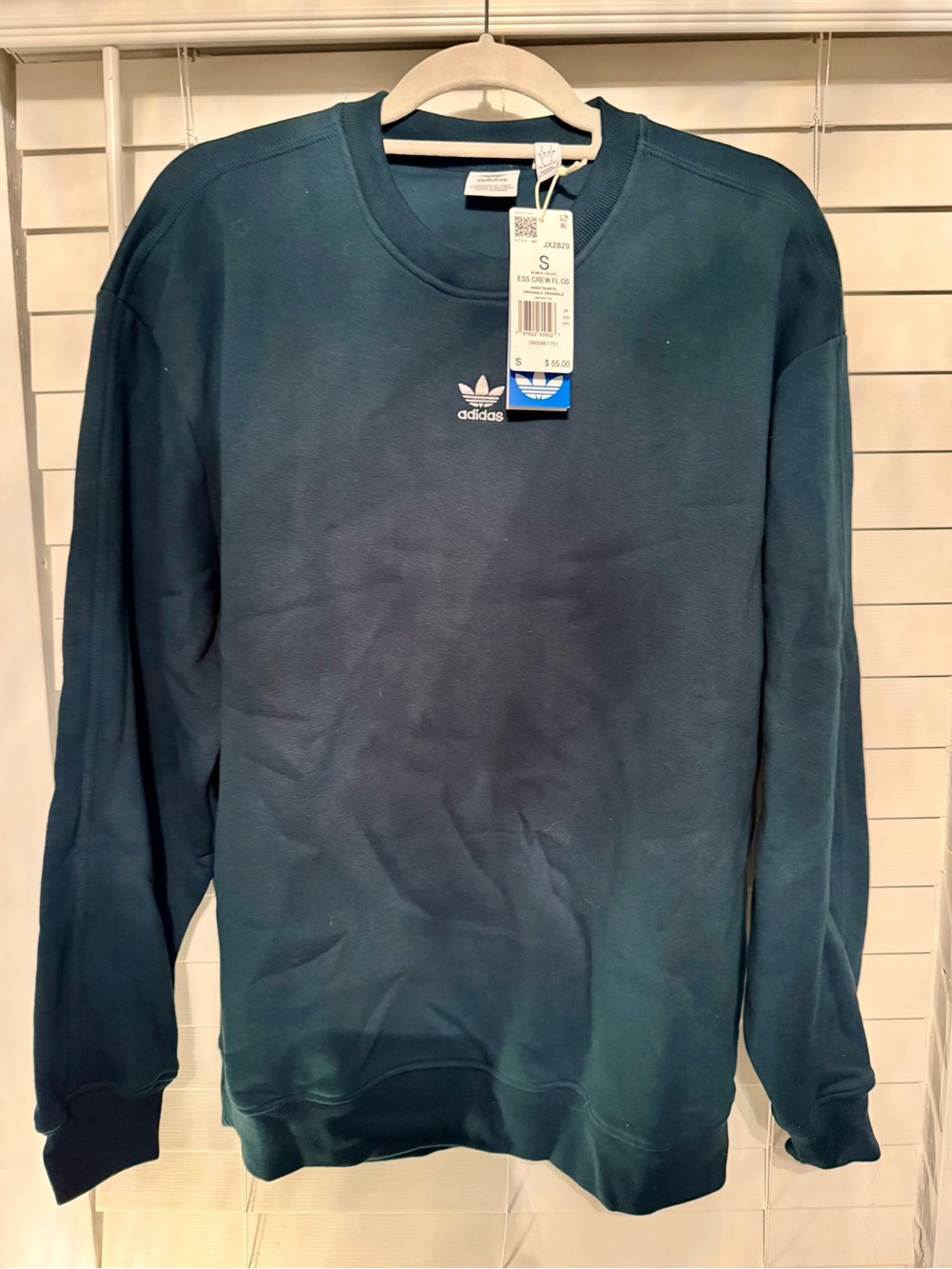 adidas Crewneck Sweatshirt in aurora ivy